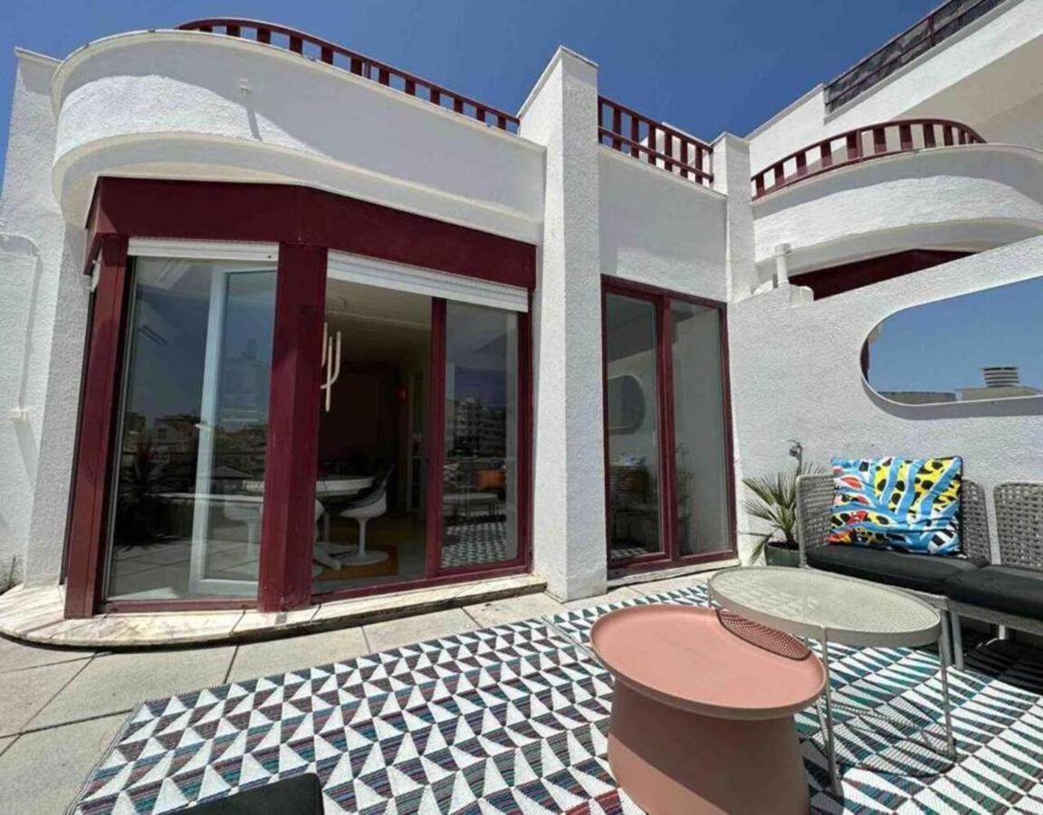 코스타 다 카파리카 Groovy Caparica Gem With Large Sunny Terrace 아파트 외부 사진